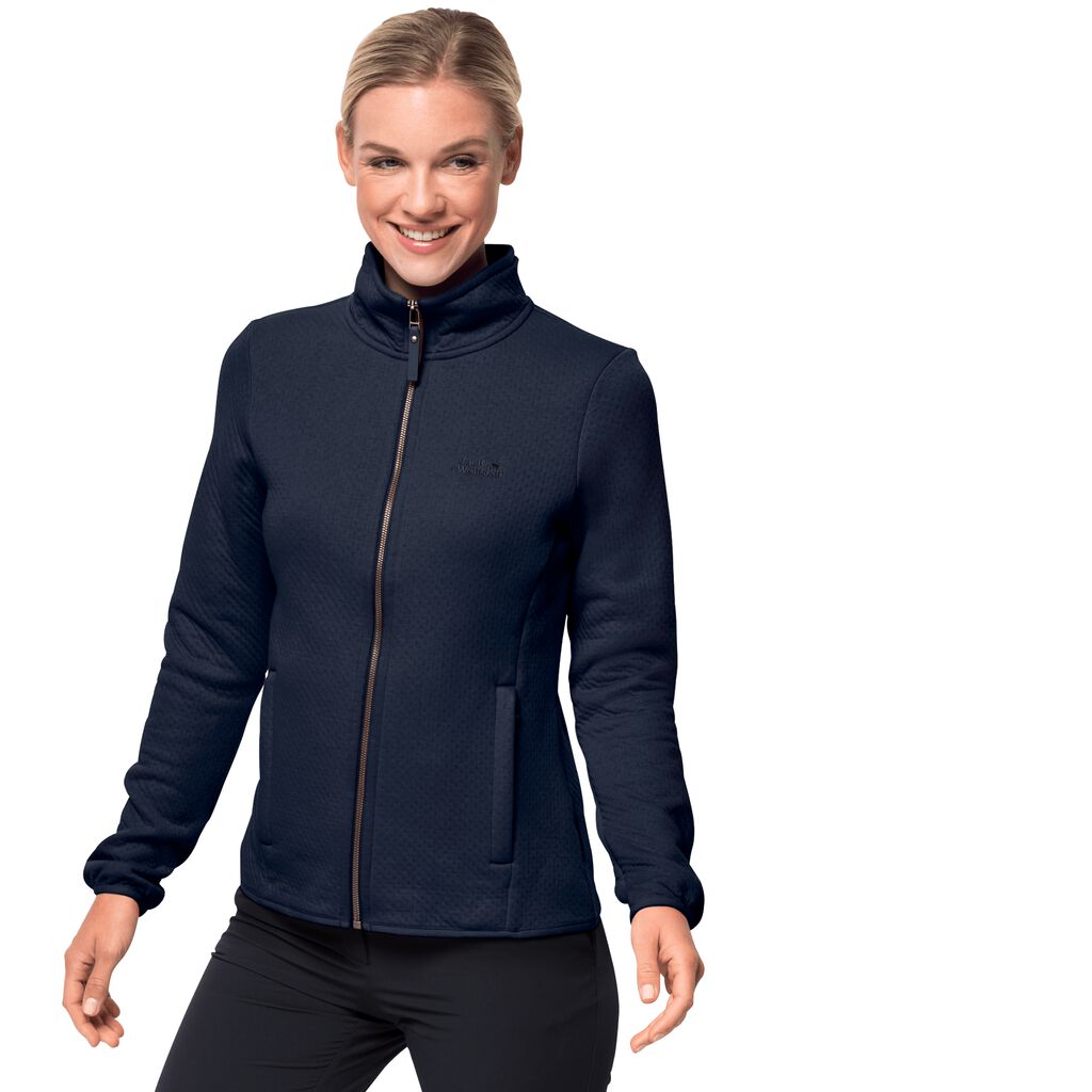 Jack Wolfskin NATORI Vestes Femme Bleu - IVZUAKM-18